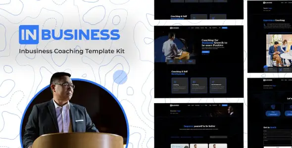 Inbusiness – Kit de plantillas Elementor para negocios de coaching