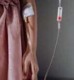 IV infusion setup representing ketamine therapy sessions in Miami